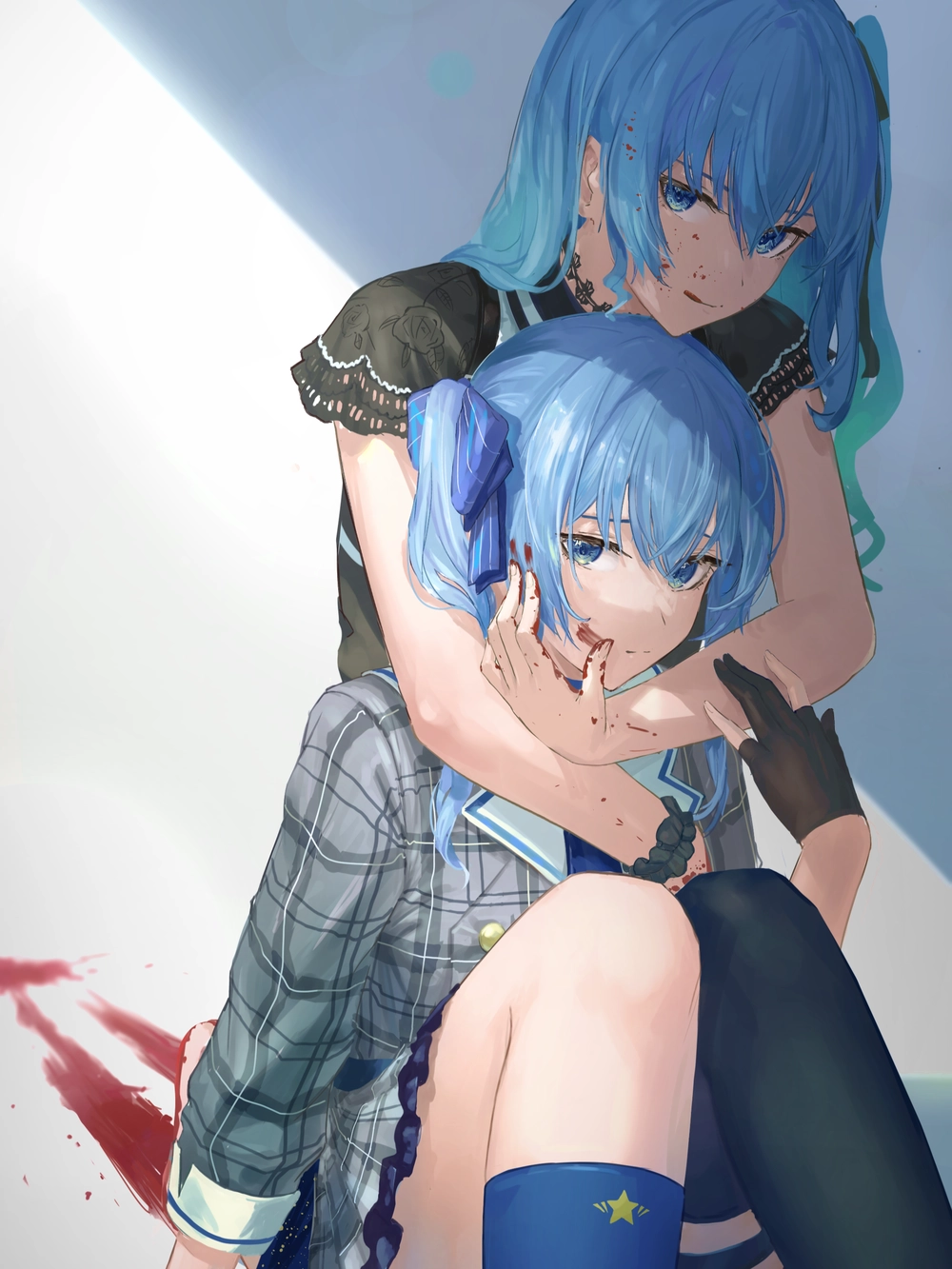 ảnh anime đôi buồn man mác