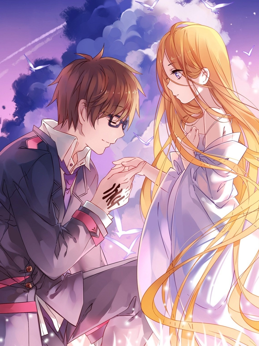 ảnh anime đôi đang yêu 