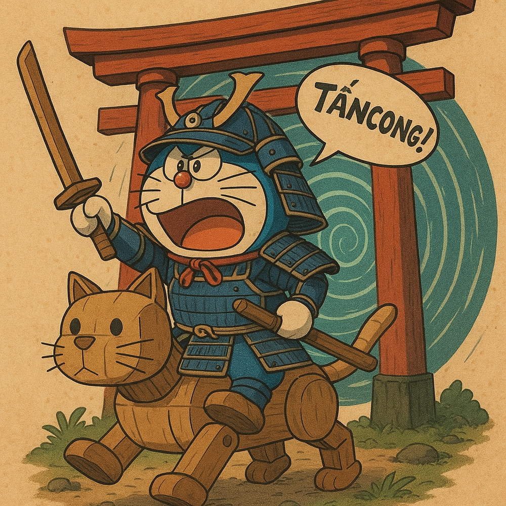 ảnh anime doraemon phiên bản anime Nhật Bản 