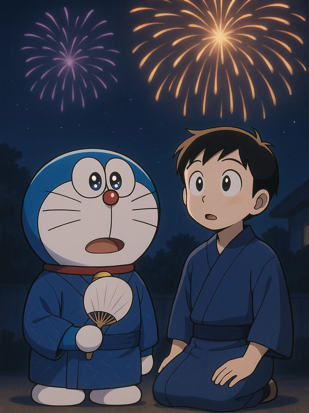 ảnh anime doraemon ngộ nghĩnh 