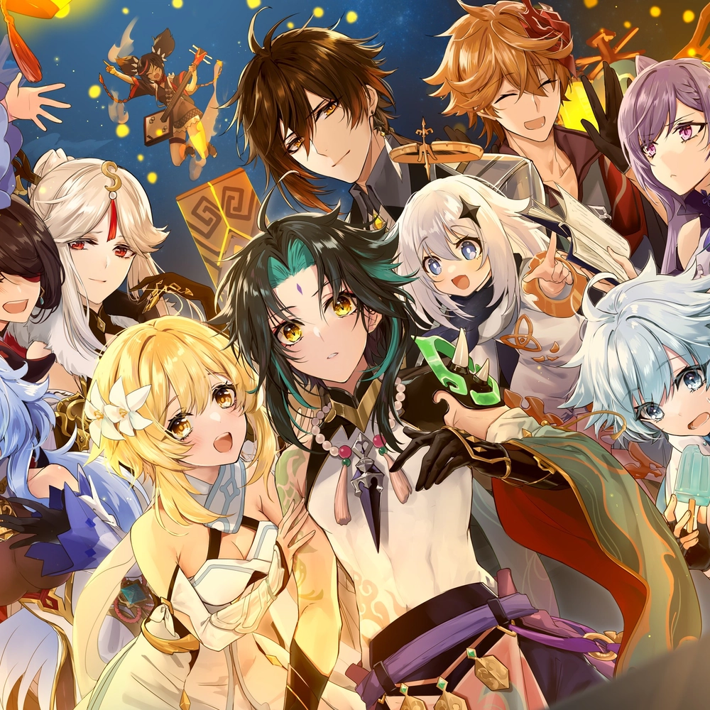 ảnh genshin impact đẹp lung linh 