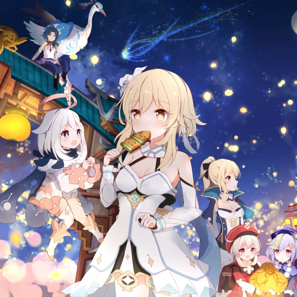 ảnh anime genshin impact mới nhất 