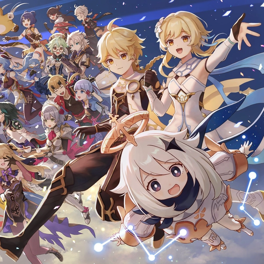 ảnh anime nữ genshin impact đẹp và tinh tế