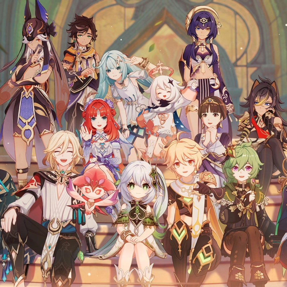 ảnh anime genshin impact