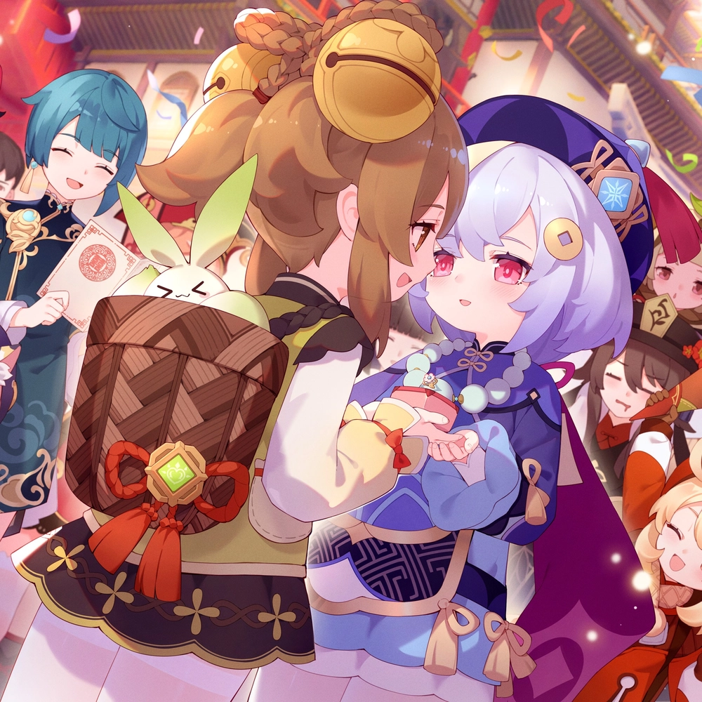 ảnh anime genshin impact sắc nét 