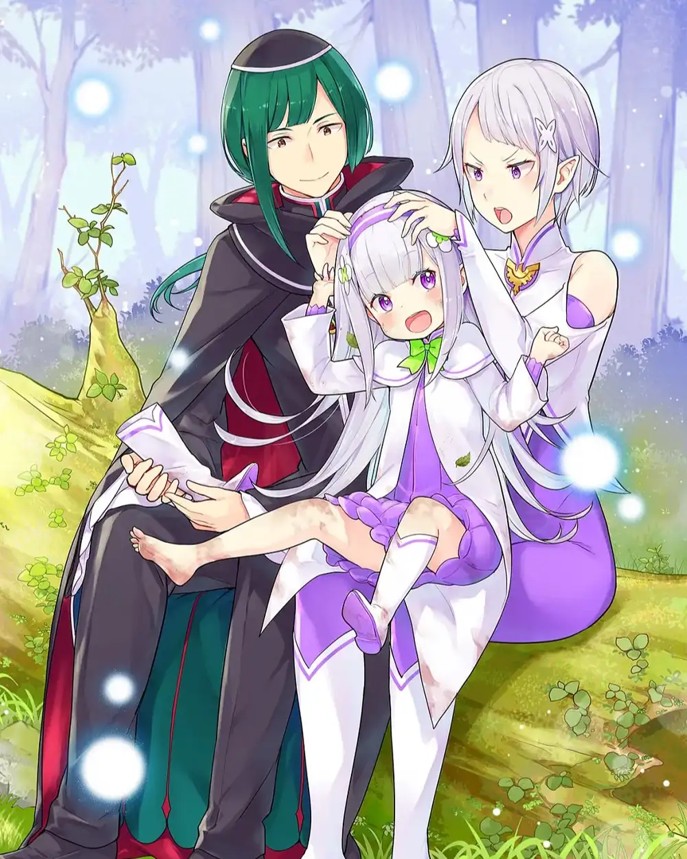 ảnh anime gia đình đi dã ngoại 