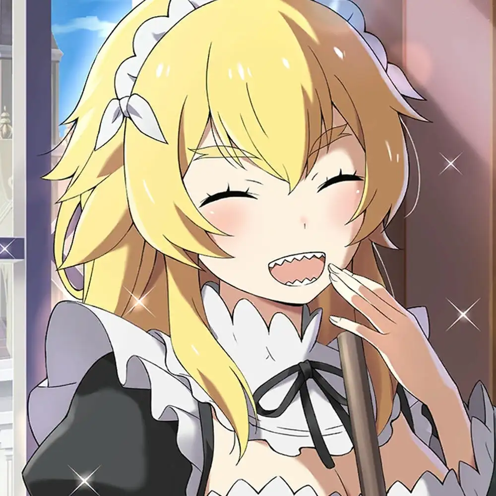 ảnh gái anime hầu gái độc đáo