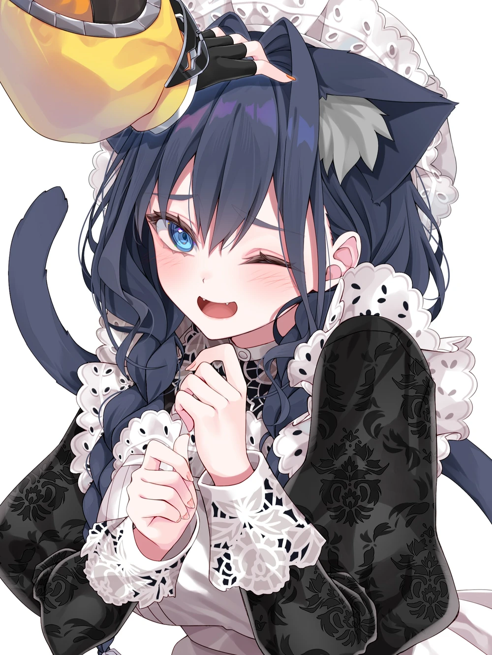 ảnh anime hầu gái rồng