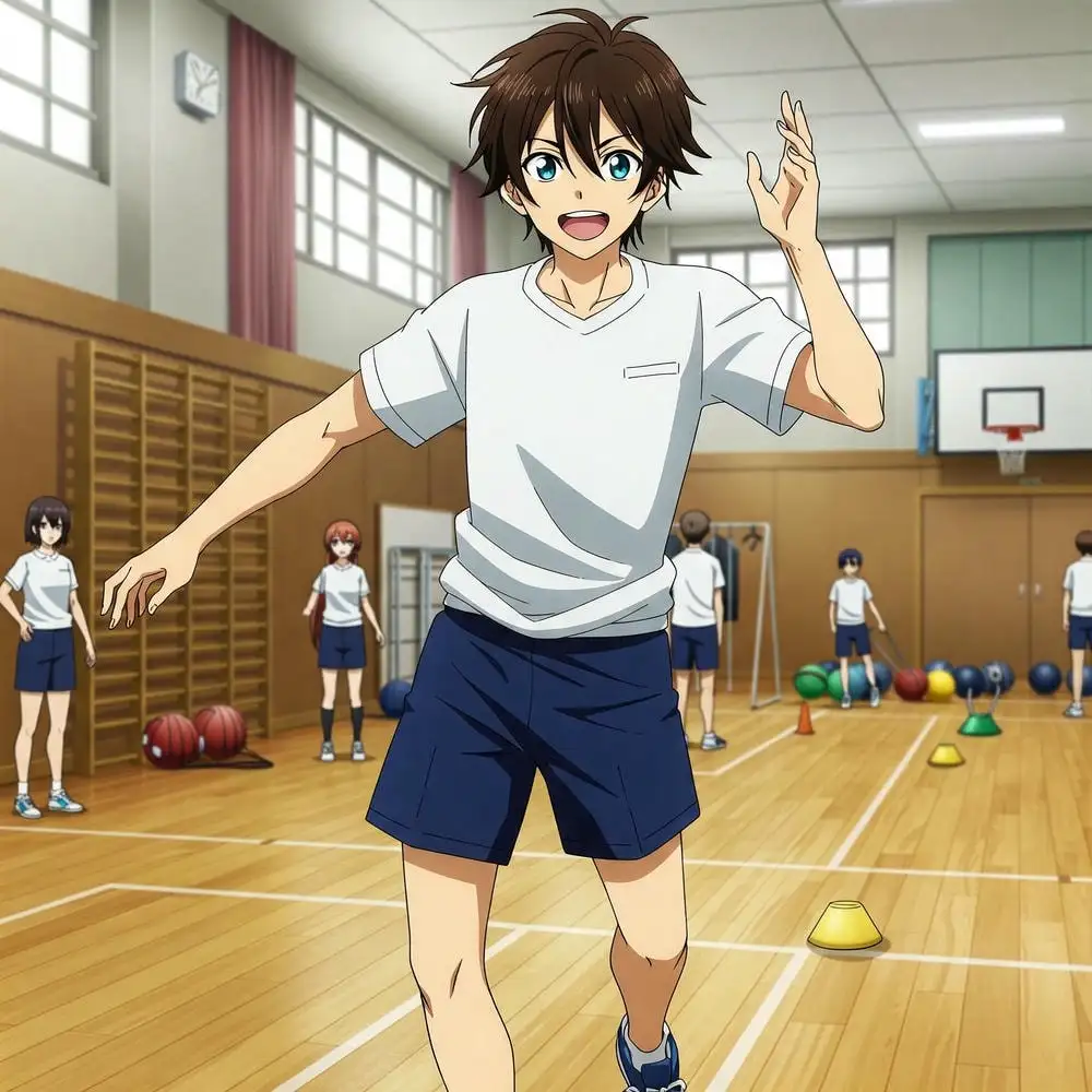 ảnh anime học sinh năng động 