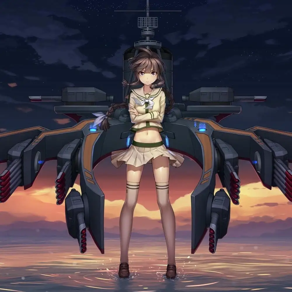 hình ảnh anime nữ học sinh ngầu