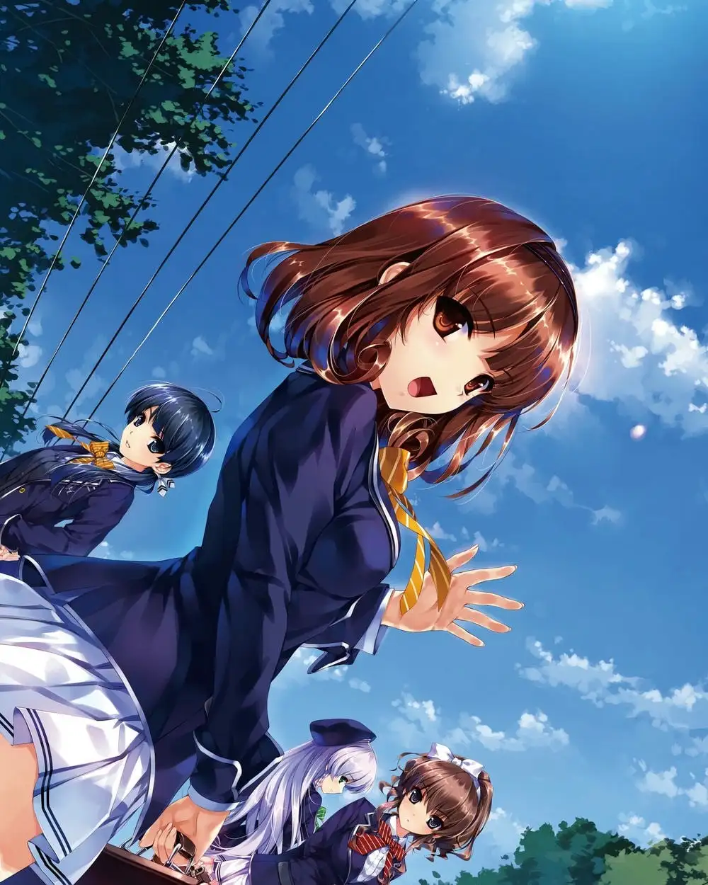 hình ảnh anime nữ học sinh nổi bật 