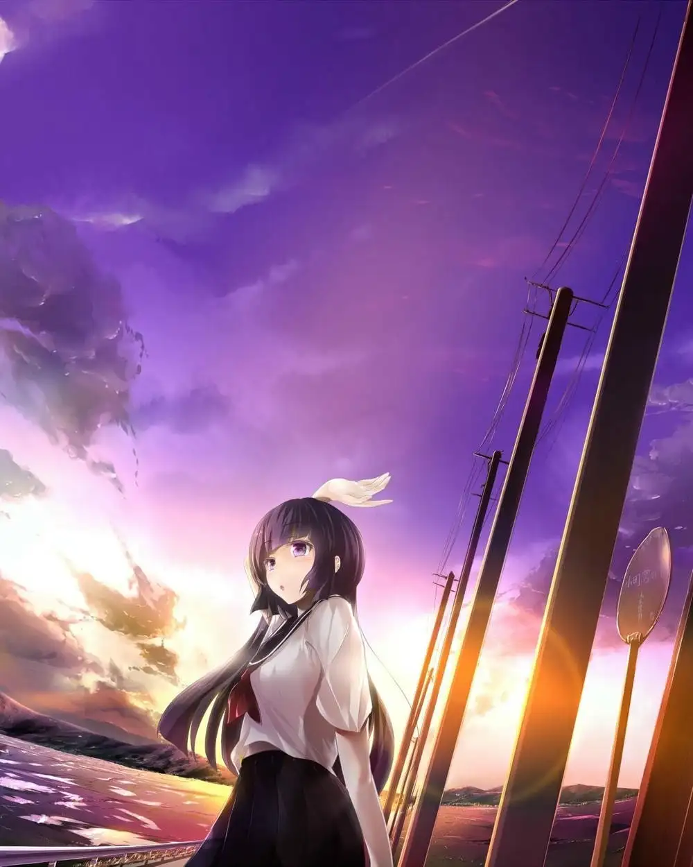 hình ảnh anime học sinh trong giờ nghỉ 