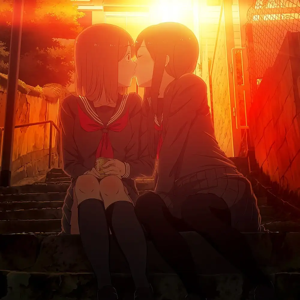 ảnh hôn anime siêu lãng mạn 