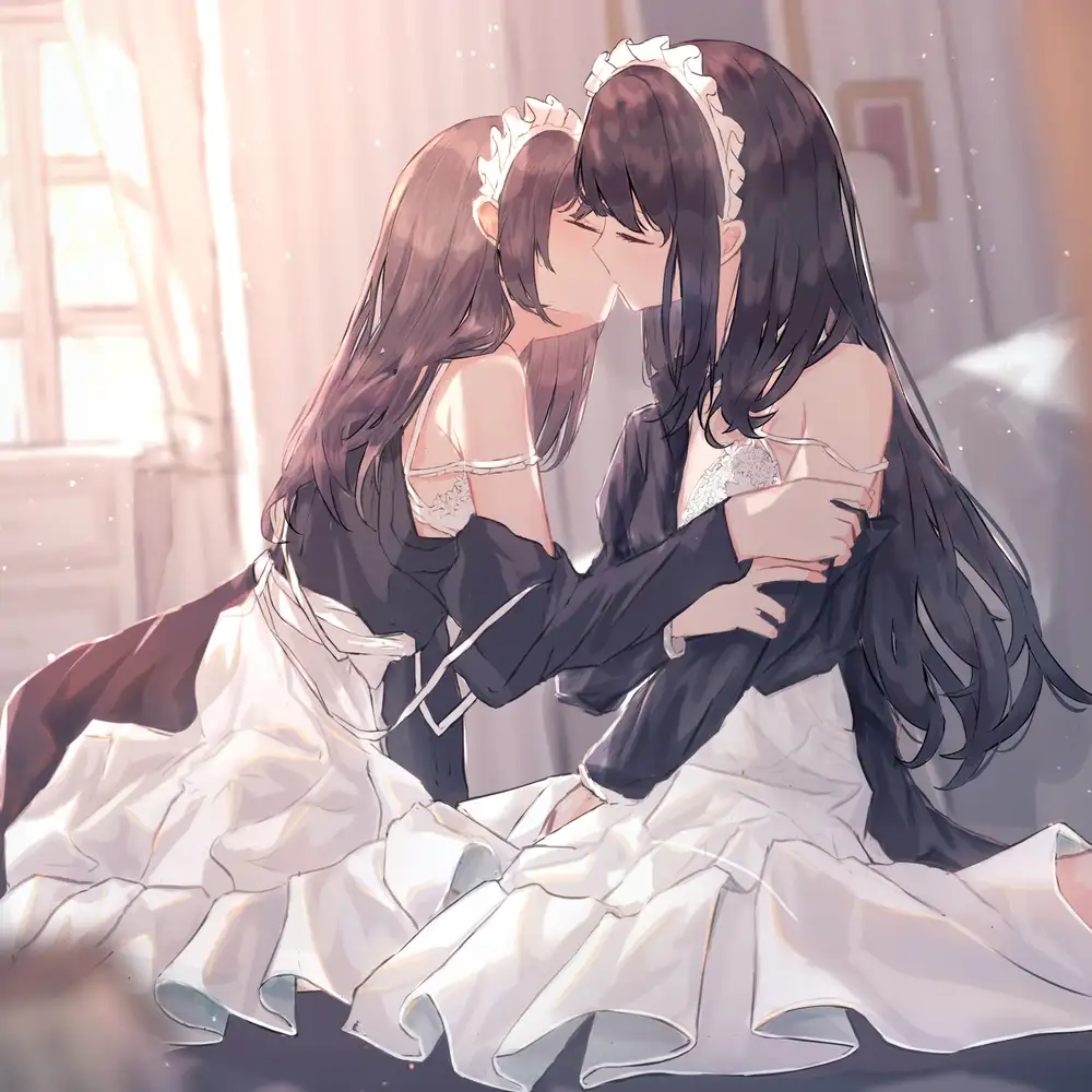 hình ảnh anime hôn nhau dễ thương 