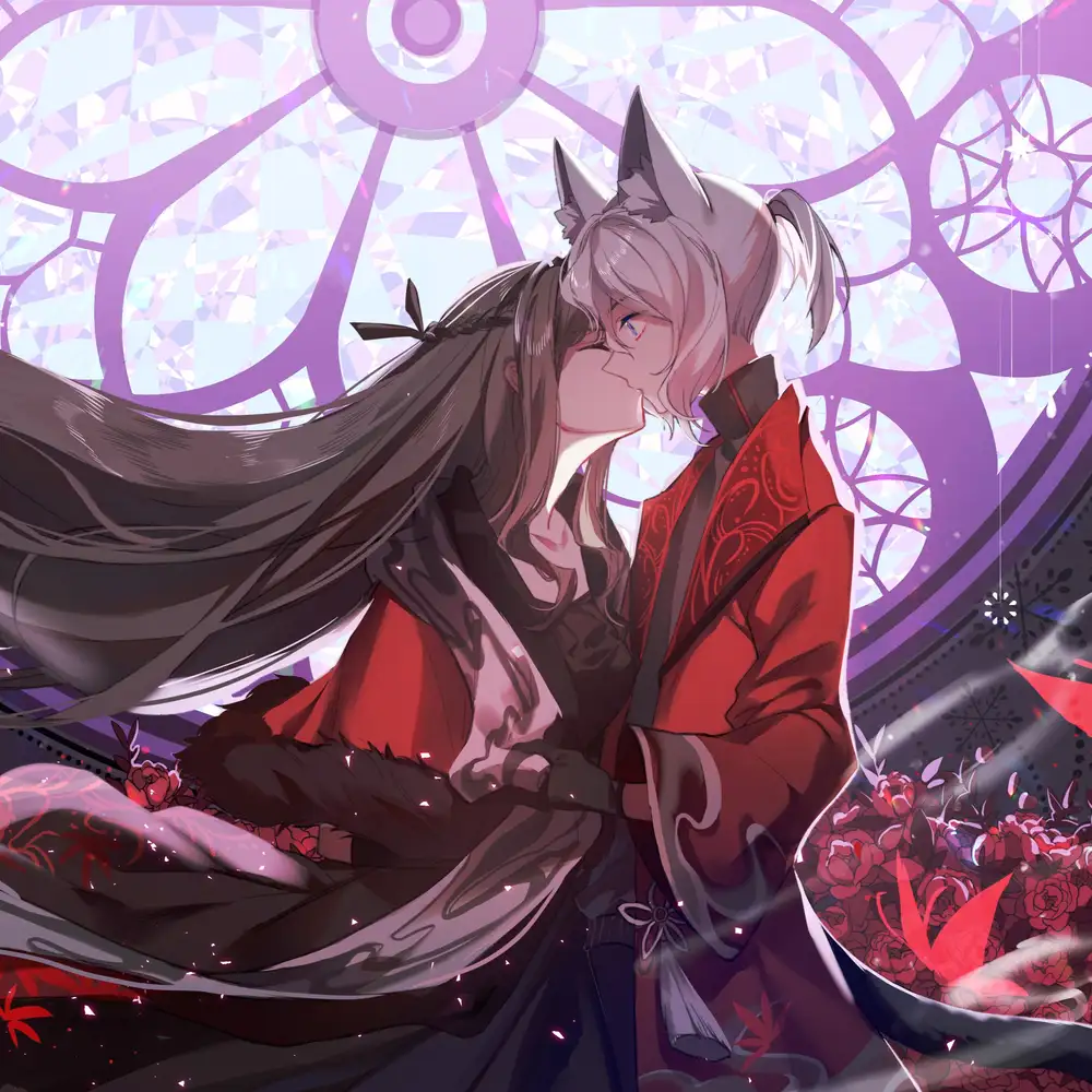 ảnh hôn nhau anime đậm chất tình cảm 