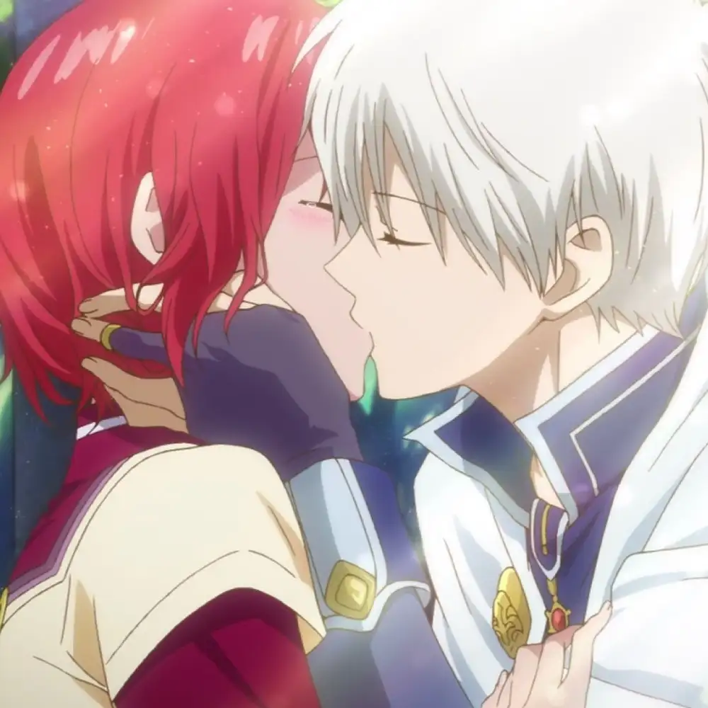 ảnh hôn anime mang phong cách cổ điển 