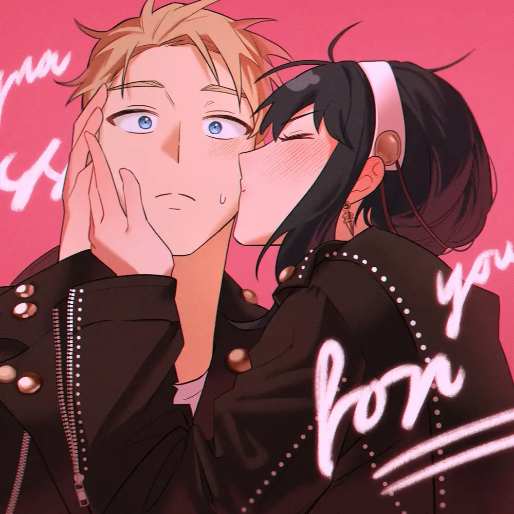 ảnh anime hôn nhau đầy chất điện ảnh 