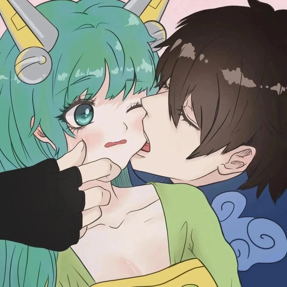 ảnh anime hôn nhau lãng mạn