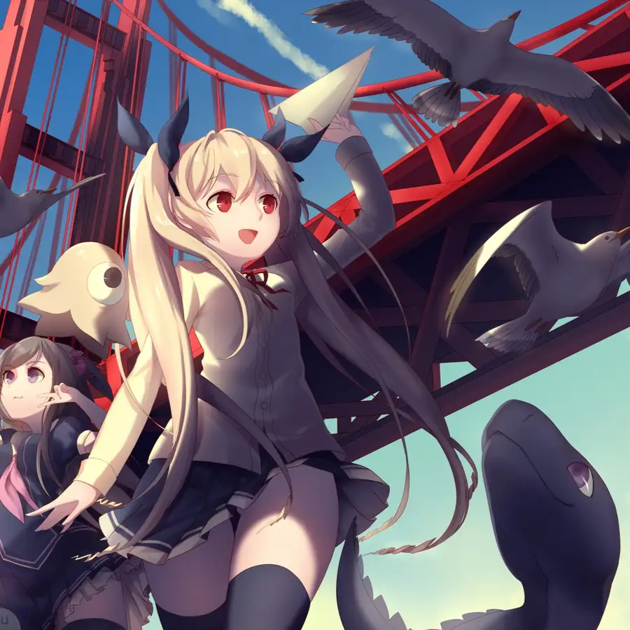 anime khủng long với các biểu cảm vui vẻ 