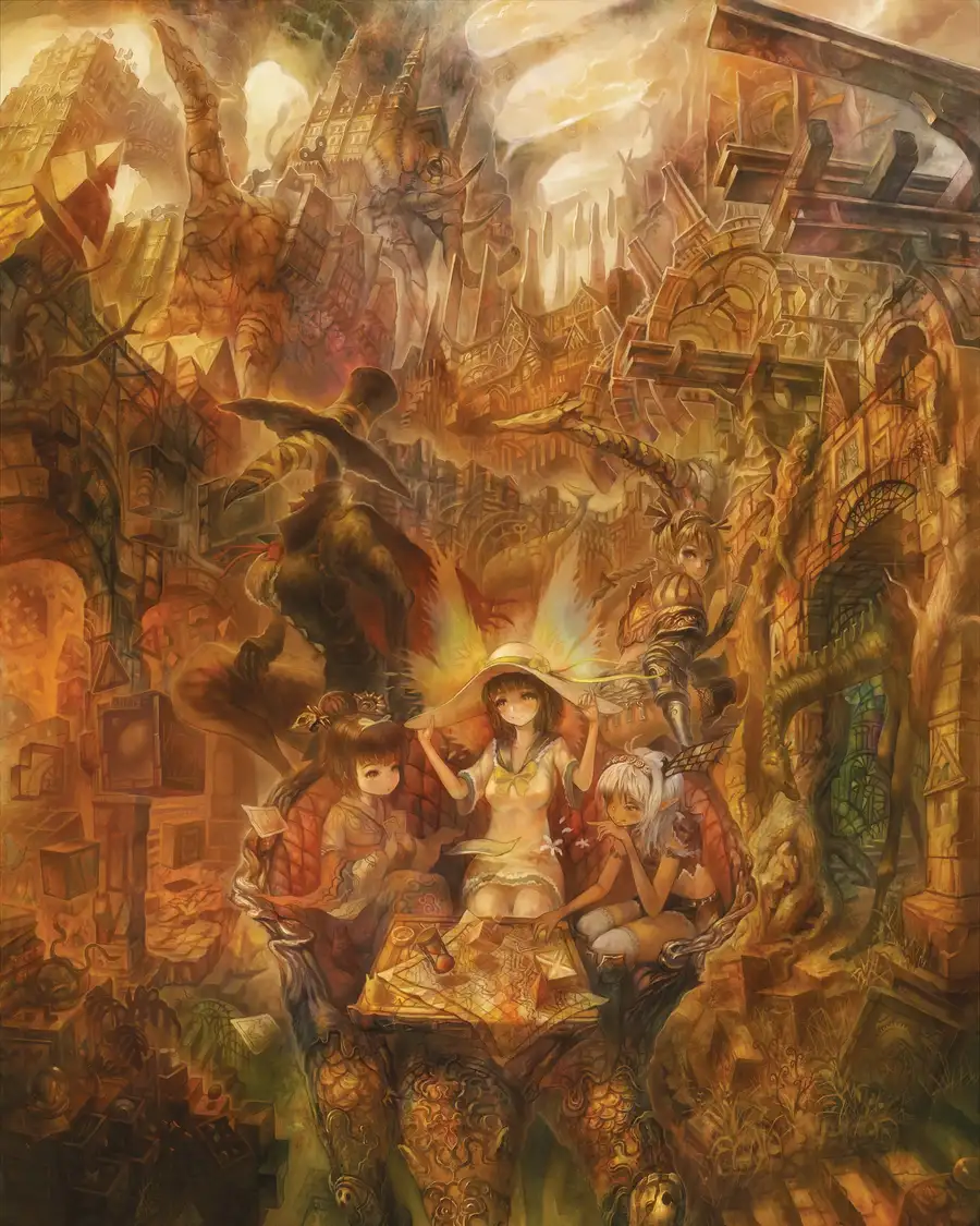 ảnh anime khủng long sinh động 