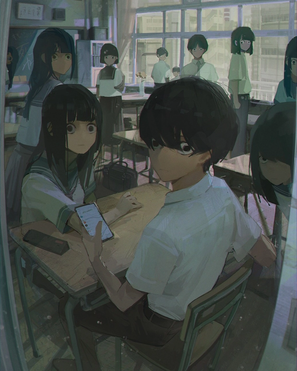 ảnh kinh dị anime đậm chất ma 