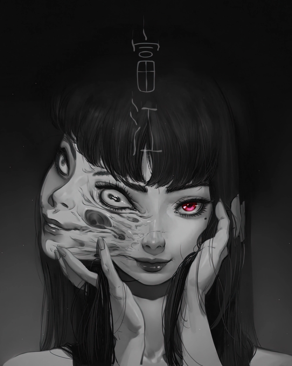 ảnh kinh dị anime độc đáo 