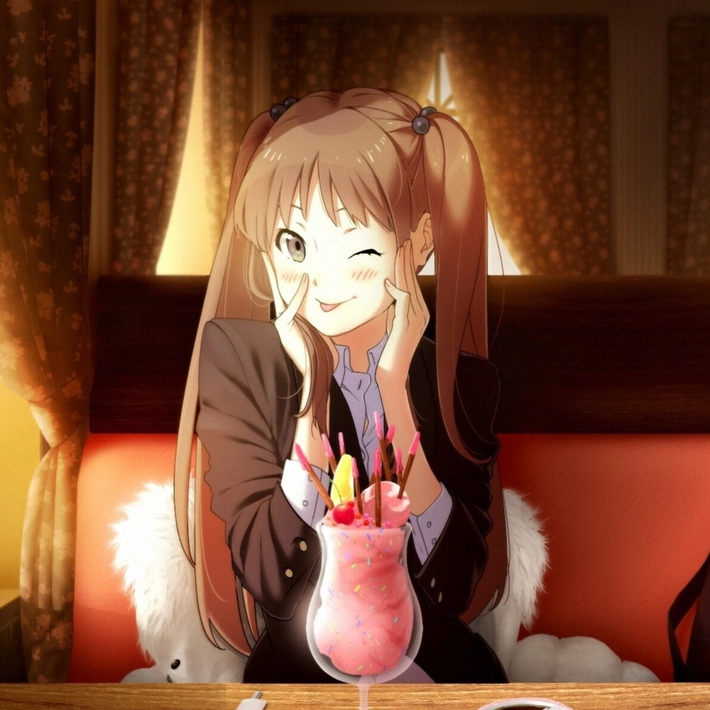 ảnh lè lưỡi anime phong cách Nhật 