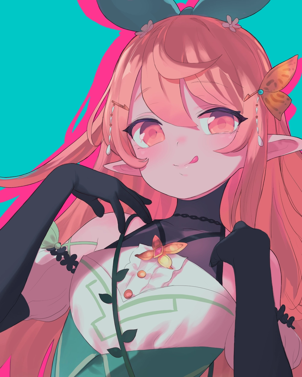 ảnh lè lưỡi anime ngọt ngào 