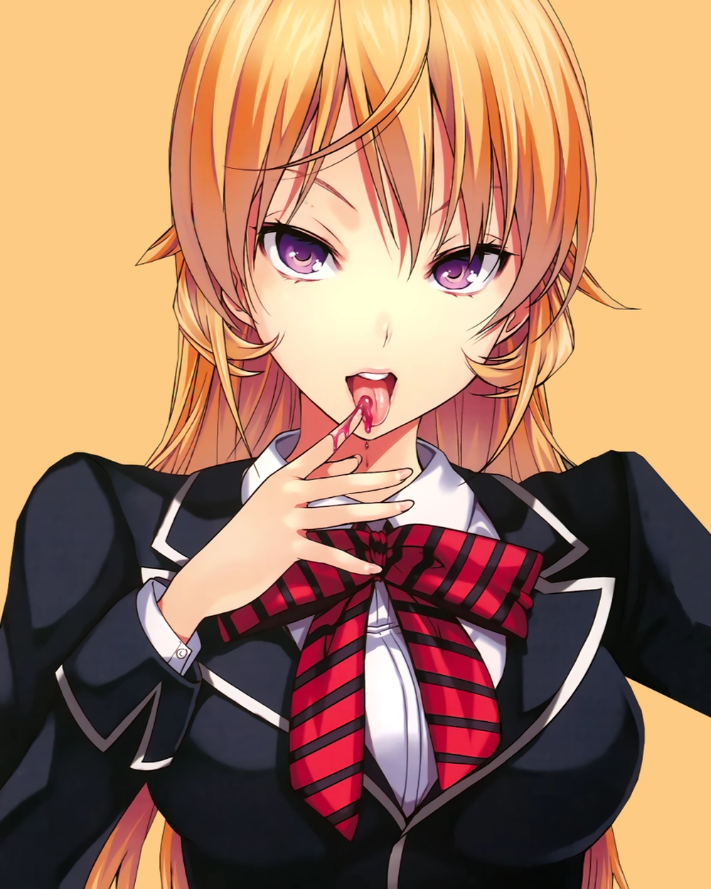 ảnh gái anime lè lưỡi tinh nghịch 