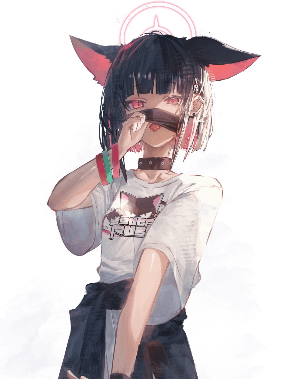 ảnh gái anime lè lưỡi siêu dễ thương 