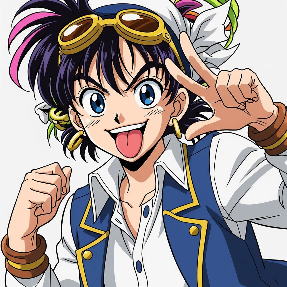 hình ảnh lè lưỡi anime ngộ nghĩnh 