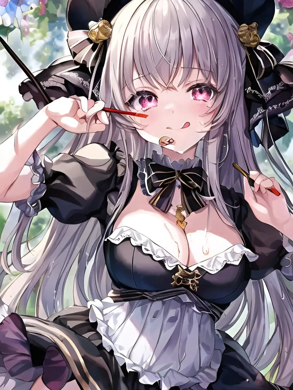 ảnh anime lè lưỡi