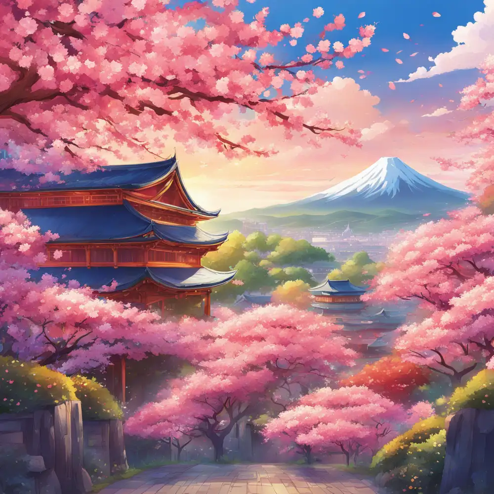 ảnh màu tím anime mang phong cách độc đáo 