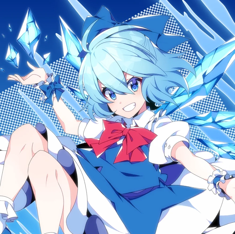 ảnh anime màu xanh dương đẹp 