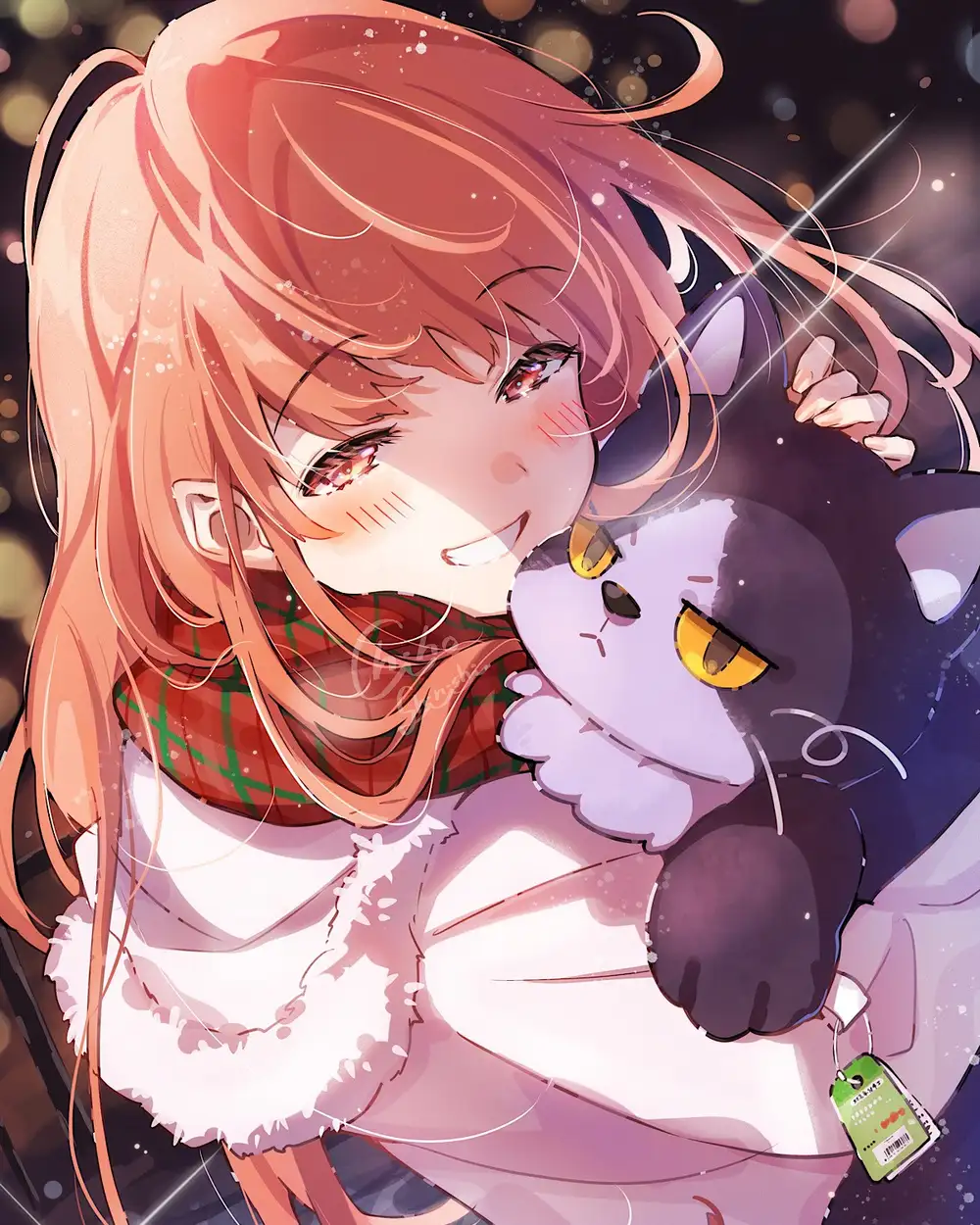 ảnh con mèo anime thần thái