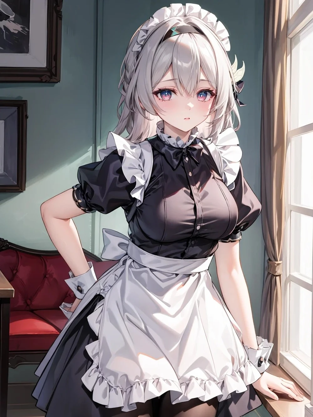 ảnh anime nữ hầu gái 1