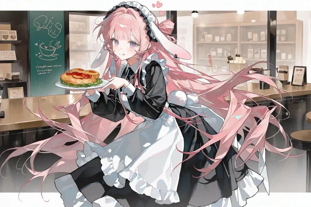 ảnh anime nữ hầu gái 10