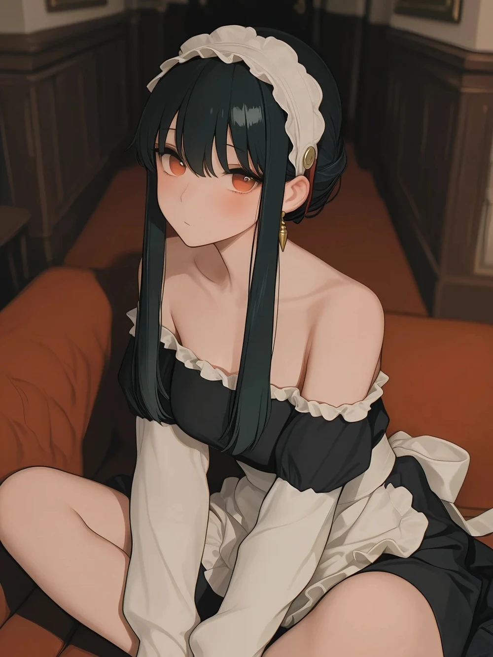 ảnh anime nữ hầu gái 14