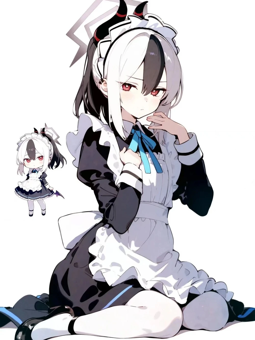 ảnh anime nữ hầu gái 15