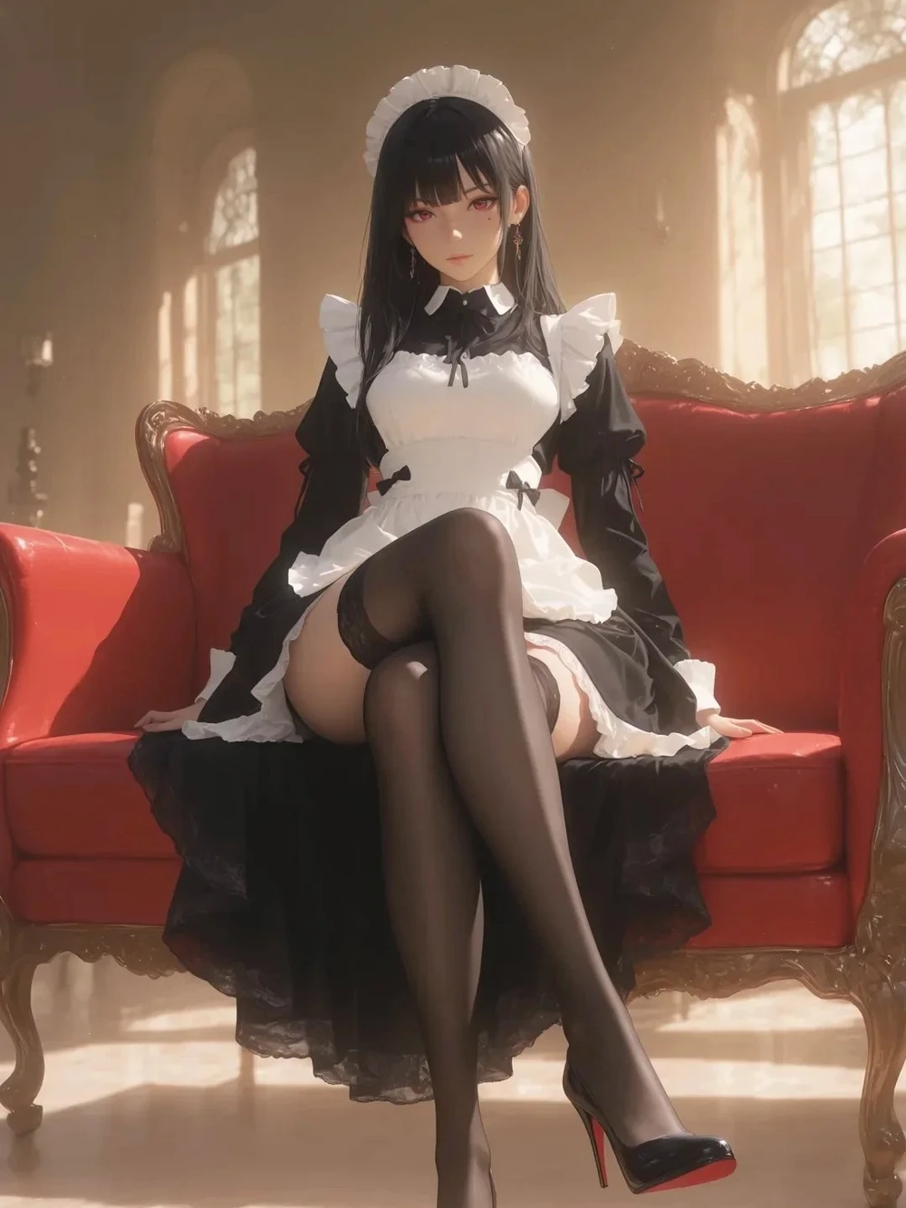 ảnh anime nữ hầu gái 3