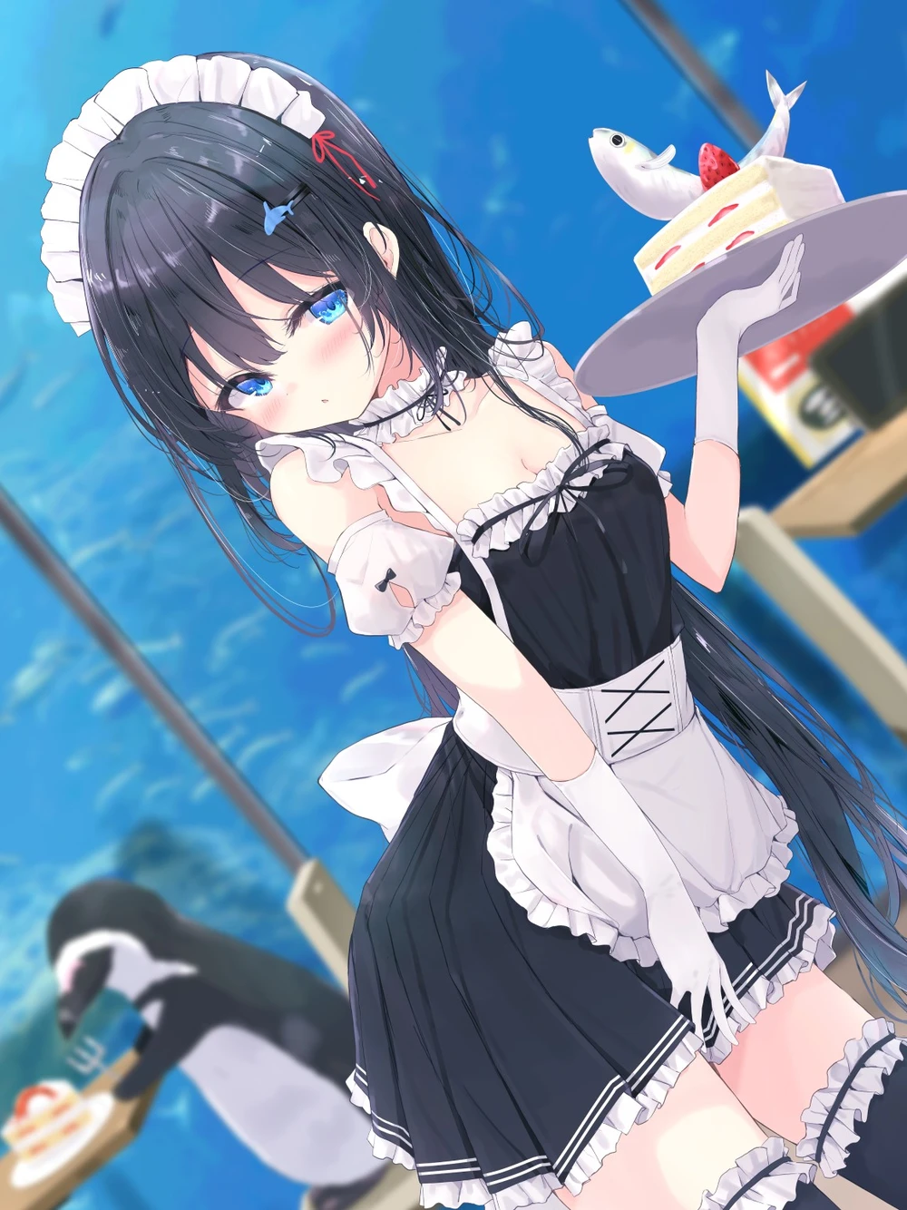 ảnh anime nữ hầu gái 7