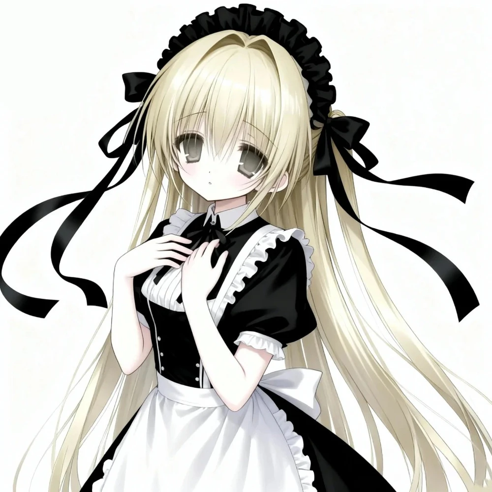 ảnh anime nữ hầu gái 9