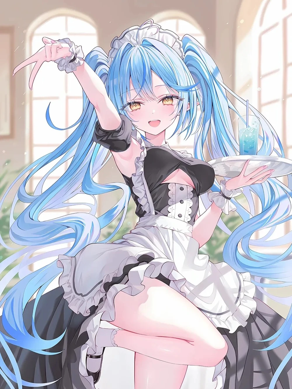 ảnh anime nữ hầu gái