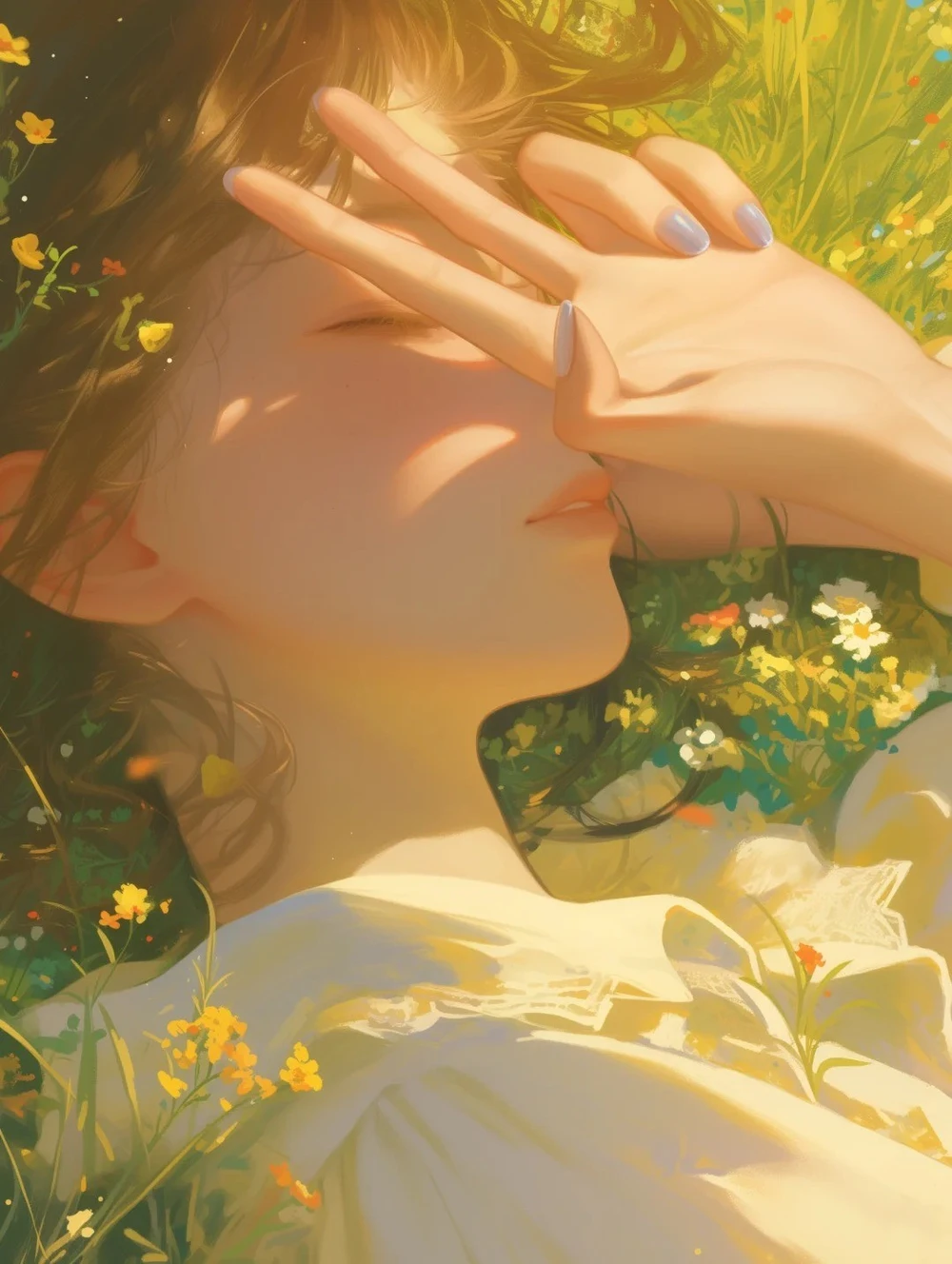 ảnh anime nữ sáng