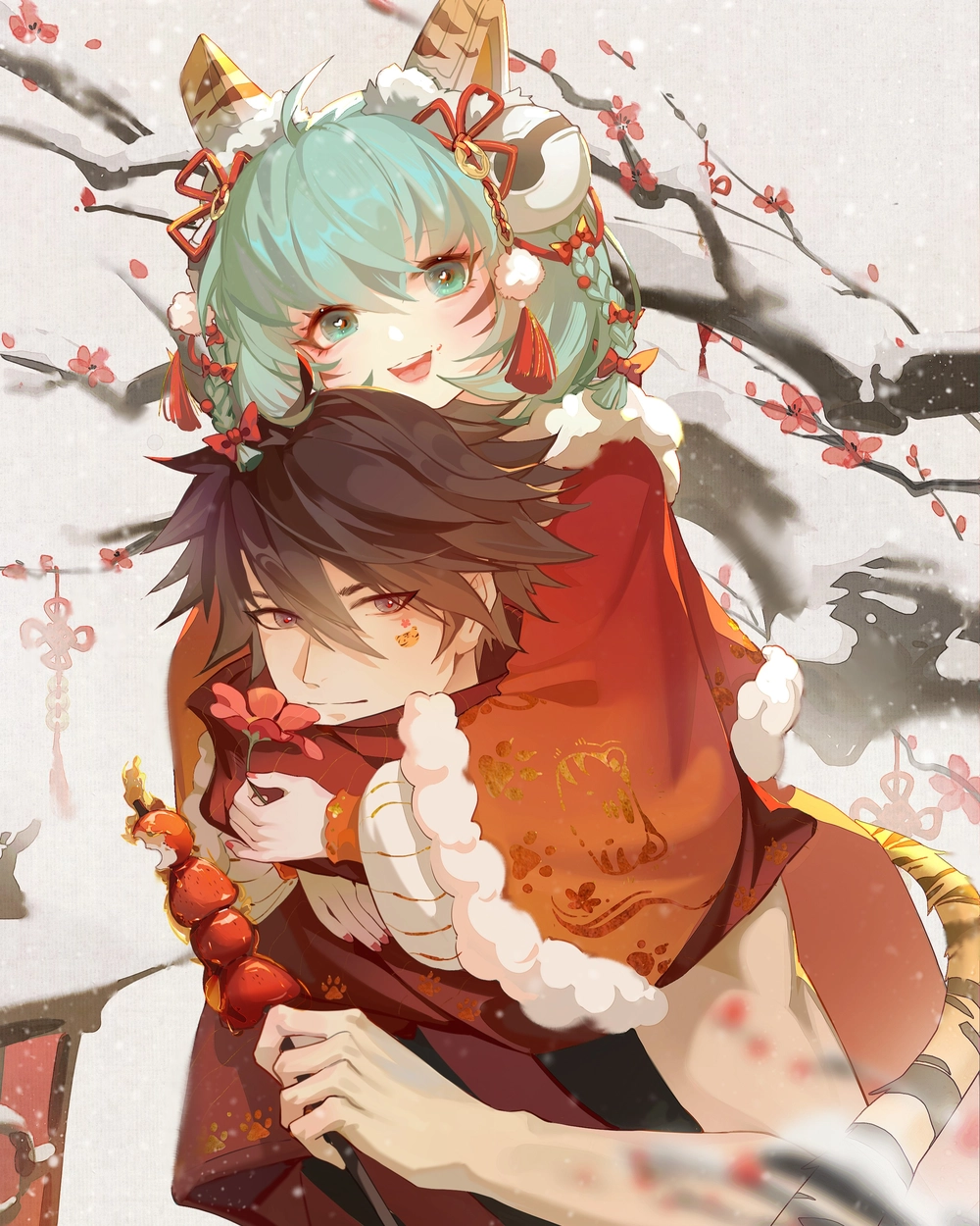 ảnh anime ôm nhau lãng mạn 