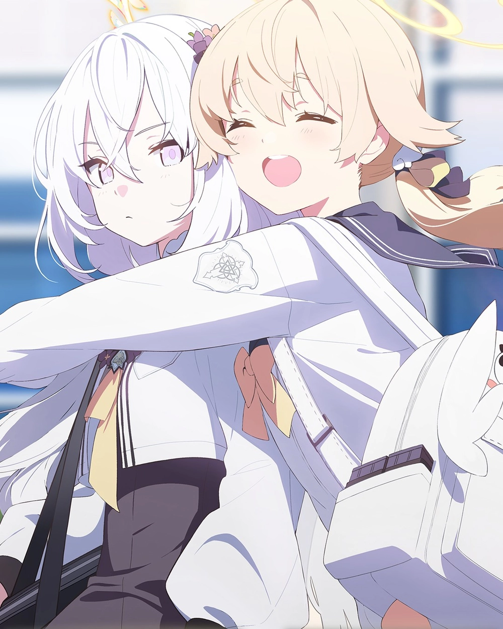 ảnh anime nam nữ ôm nhau ngọt ngào 