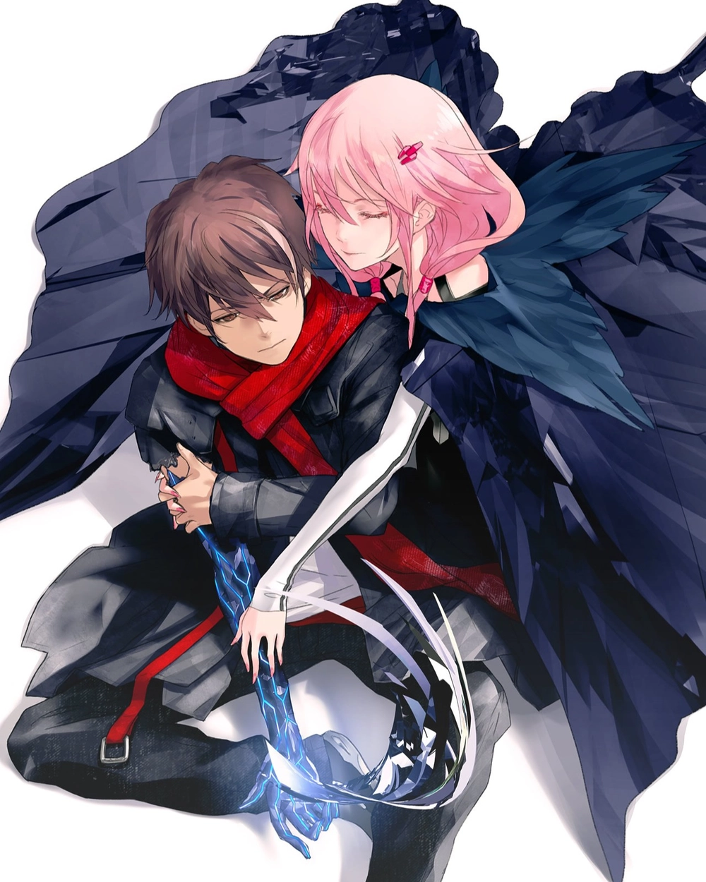 ảnh anime ôm nhau đầy ấm áp 