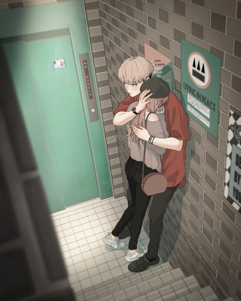 ảnh anime ôm nhau cảm động 