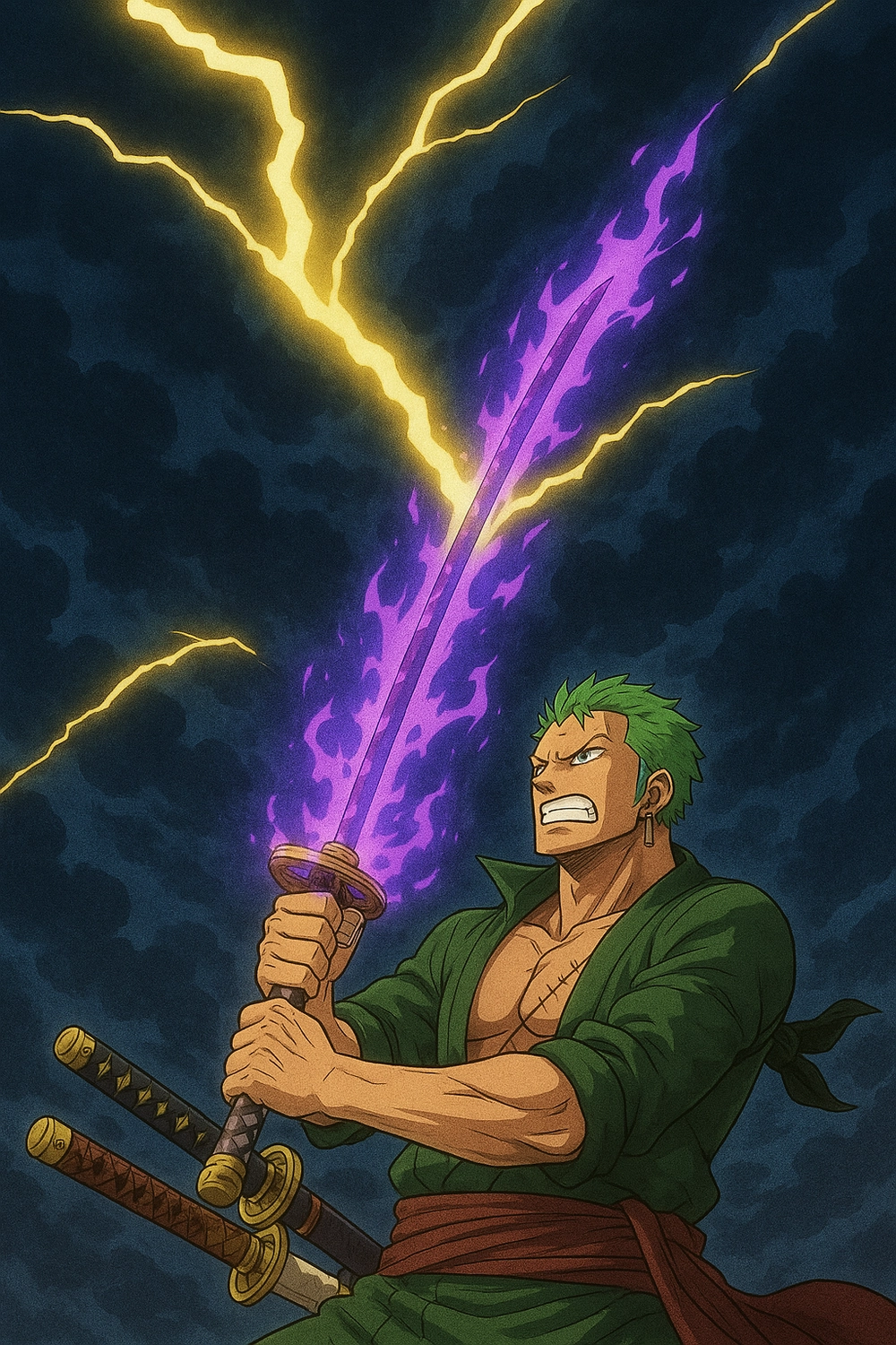 ảnh anime one piece khi chiến đấu