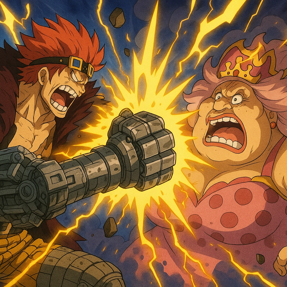 ảnh anime one piece với màu sắc sống động